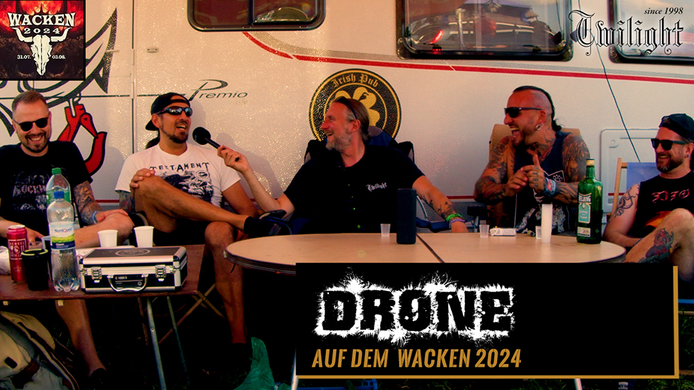 Drone Sharphooter Interview auf dem Wacken 2024